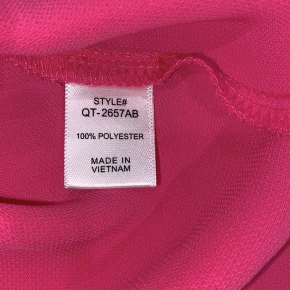 Zenana pink top size medium - Picture 6 of 7